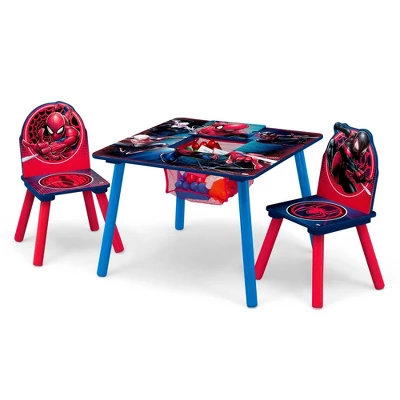 Delta Children Spider-Man Kids' Table And Chair Set With Storage (2 Chairs Included) - Greenguard Gold Certified - 3ct - Image 2