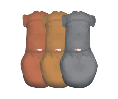 Embe 3-Pack Bundle, Transitional Swaddle Sack With Arm Snaps, Convertible, Arms-In/Arms-Out, Legs-In/Legs-Out 3-6mo - Image 6