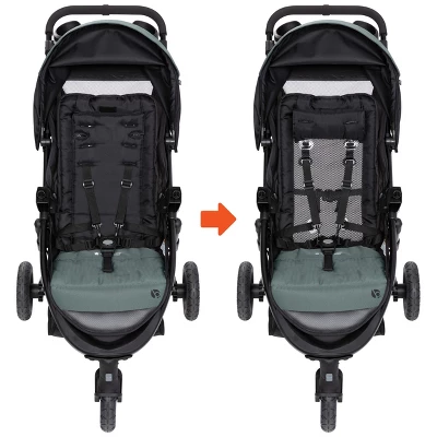 Baby Trend Passport All-Terrain Seasons Travel System - Madrid Green - Image 11
