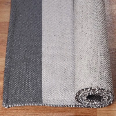 Modern Classic Coastal Stripes Indoor/ Outdoor Area Rug By Blue Nile Mills - Image 4