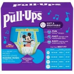 Pull-Ups Boys' Training Pants - (Select Size And Count)