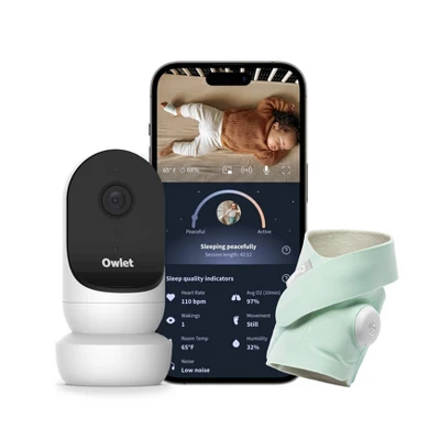 Owlet Dream Duo 2 Smart Baby Monitor - 1080p HD Video Baby Monitor With Dream Sock - Image 9