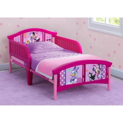 Delta Children Disney Minnie Mouse Plastic Toddler Bed - Image 2