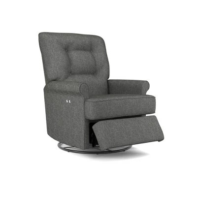 Best Chairs Inc. Carissa Power Swivel Glider Recliner