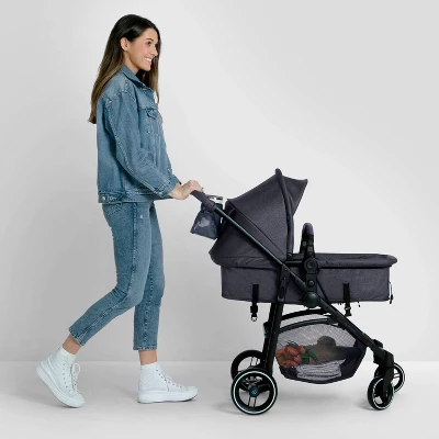 BabyGap By Delta Children 2-in-1 Carriage Stroller - Image 3