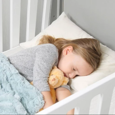 Contours Vibes 2-Stage Soothing Vibrations Crib Mattress And Toddler Mattress - White - Image 11