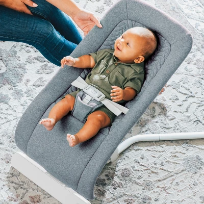 Chicco E-Motion Auto-Glider & Baby Bouncer - Gray - Image 3