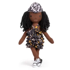 HarperIman Rae 14'' Plush Linen Doll