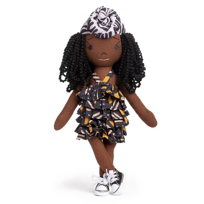 HarperIman Rae 14'' Plush Linen Doll