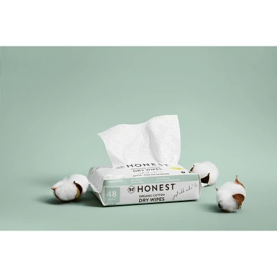 The Honest Company 100% Organic Cotton Dry Wipes - 192ct - Image 5