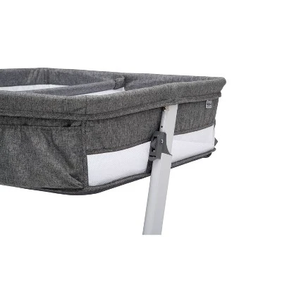 Delta Children Simmons Kids' By The Bed City Sleeper Bassinet For Twins - Gray - Image 5