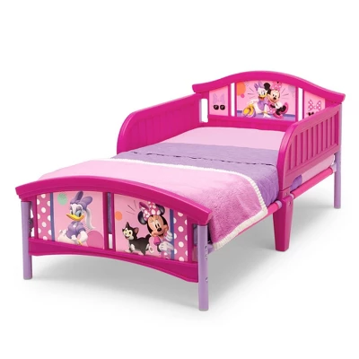 Delta Children Disney Minnie Mouse Plastic Toddler Bed - Image 5
