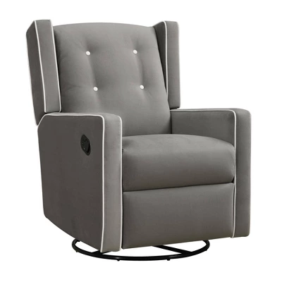 Baby Relax Shirley Swivel Glider Recliner Chair - Image 9