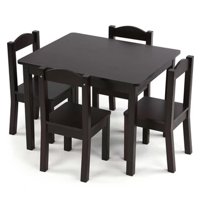 5pc Kids' Wood Table And Chair Set - Humble Crew - Image 7