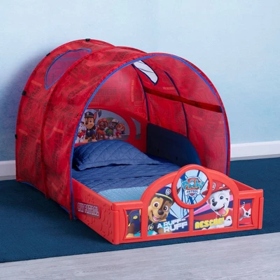 Delta Children PAW Patrol Sleep And Play Toddler Bed With Tent