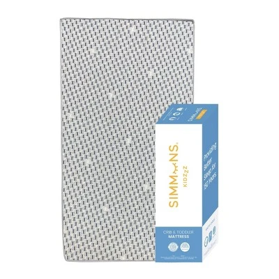 Simmons Kids' Dual Sided Baby Crib Mattress And Toddler Mattress - Radiant Sky - Image 4