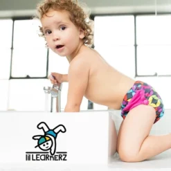 Kanga Care Lil Learnerz Reusable Swim And Toilet Training Pants (Small - Bonnie & Jeweled)
