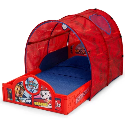 Delta Children PAW Patrol Sleep And Play Toddler Bed With Tent - Image 2