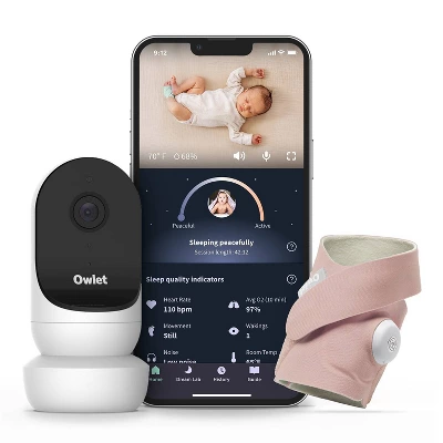 Owlet Dream Duo 2 Smart Baby Monitor - 1080p HD Video Baby Monitor With Dream Sock - Image 8