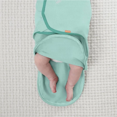 SwaddleMe By Ingenuity Easy Change Swaddle Wrap - Country Petals - S/M - 0-3 Months - Image 2