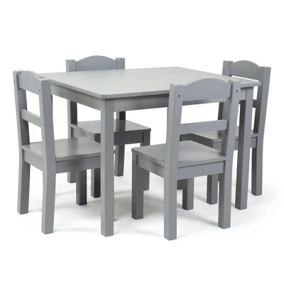 5pc Kids' Wood Table And Chair Set - Humble Crew - Image 8