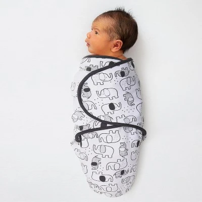 The Peanutshell Camo Elephant Swaddle Wrap For Newborn, Infant - 3-Pack - Image 2