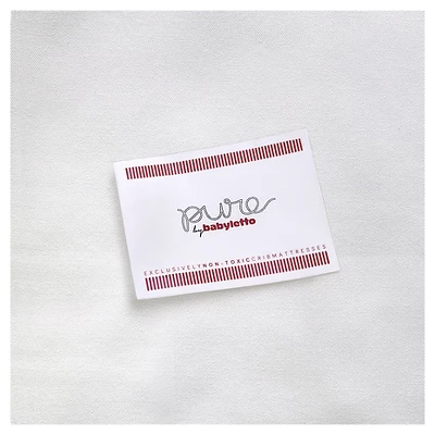 Babyletto Pure Core Non-Toxic Crib Mattress With Dry Waterproof Cover, Greenguard Gold Certified - Image 7