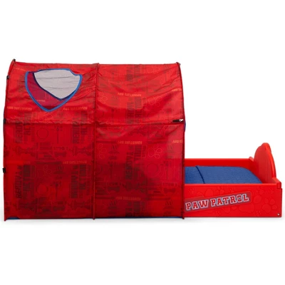 Delta Children PAW Patrol Sleep And Play Toddler Bed With Tent - Image 3