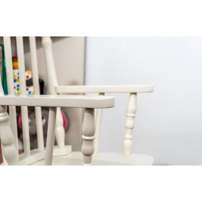 Gift Mark Kids' Colonial Rocking Chair - White - Image 4