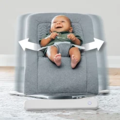 Chicco E-Motion Auto-Glider & Baby Bouncer - Gray
