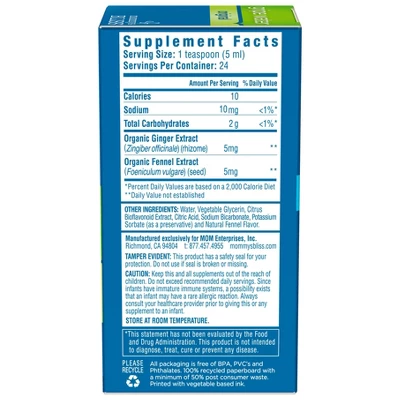 Mommy’s Bliss Mommy's Bliss Gripe Water For Babies With Gas, Colic Or Stomach Discomfort - 4 Fl Oz - Image 7