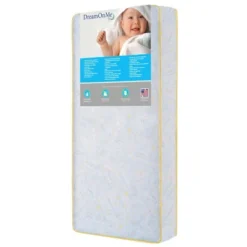 Dream On Me Stars Light 202 Coil 6” Crib & Toddler Mattress