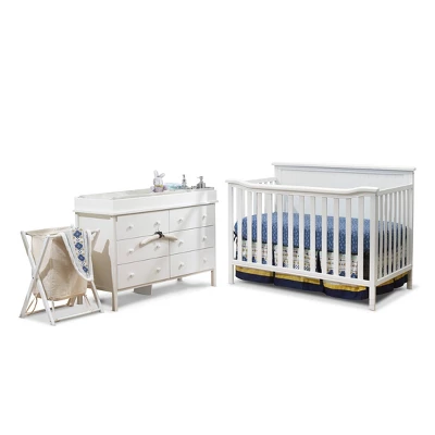 Sorelle Berkley Elite Room In A Box Standard Full-Sized Crib White