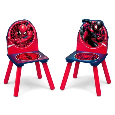 Delta Children Spider-Man Kids' Table And Chair Set With Storage (2 Chairs Included) - Greenguard Gold Certified - 3ct - Image 5
