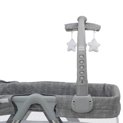 Simmons Kids' City Sleeper Bassinet - Gray Tweed - Image 6