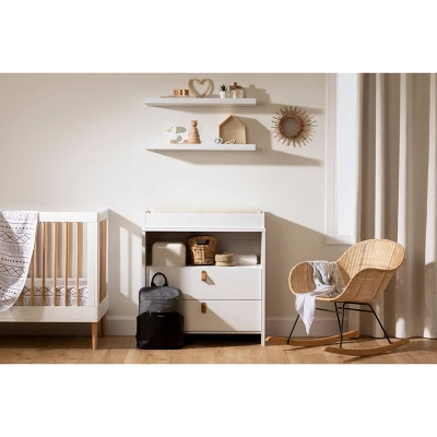 South Shore Balka Rocking Accent Chair - Rattan - Image 11