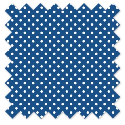 Bacati - Pin Dots Crib/Toddler Bed Skirt - Blue