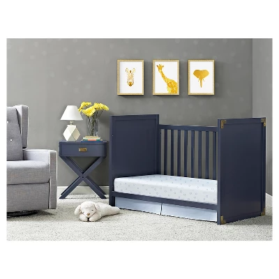 Baby Relax Georgia Campaign Crib - Blue - Image 9