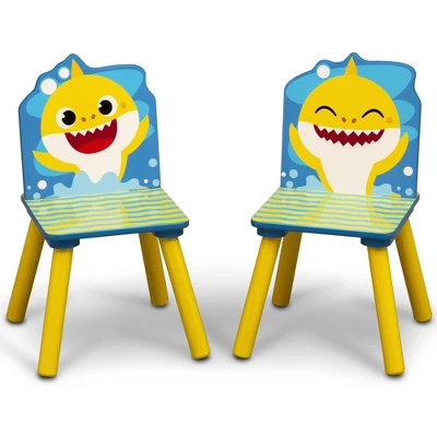 Delta Children Baby Shark Kids' Table And Chair Set With Storage (2 Chairs Included) - Greenguard Gold Certified - 3ct - Image 5