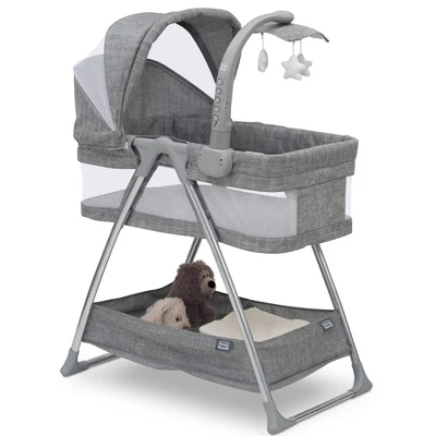 Simmons Kids' City Sleeper Bassinet - Gray Tweed - Image 2