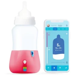 BlueSmart Mia2 Intelligent Baby Feeding Monitor - Pink