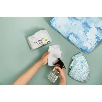 The Honest Company 100% Organic Cotton Dry Wipes - 192ct - Image 9
