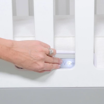 Contours Vibes 2-Stage Soothing Vibrations Crib Mattress And Toddler Mattress - White - Image 7