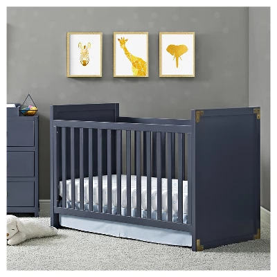 Baby Relax Georgia Campaign Crib - Blue - Image 6