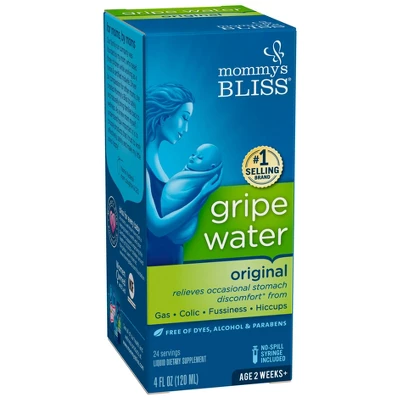 Mommy’s Bliss Mommy's Bliss Gripe Water For Babies With Gas, Colic Or Stomach Discomfort - 4 Fl Oz - Image 3
