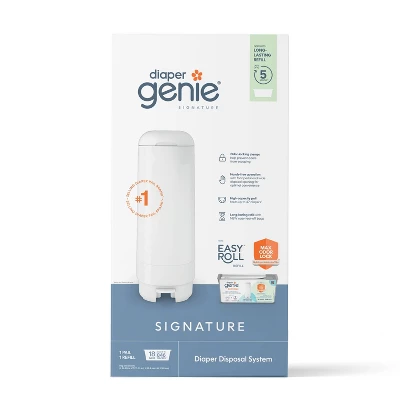 Diaper Genie Signature Pail - White - Image 4