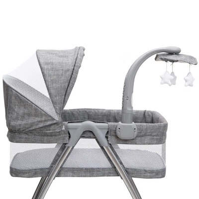 Simmons Kids' City Sleeper Bassinet - Gray Tweed - Image 5