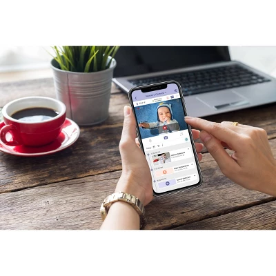 Hubble Connected Nursery Pal Deluxe 5" Smart Baby Monitor - Image 11