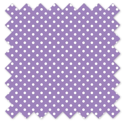 Bacati - Love Gray/Lilac Pin Dots Changing Pad Cover - Image 8