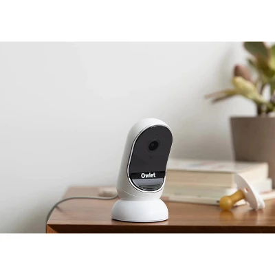Owlet Cam BC04NWUCK-RB Audio And Background Sound, Room Temp, Night Vision Smart HD Video Camera Baby Monitor White - Manufacturer Refurbished - Image 3